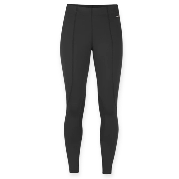 KERRITS Flow Rise Knee Patch Performance Tight 
Women’s Medium Black - Picture 3 of 9